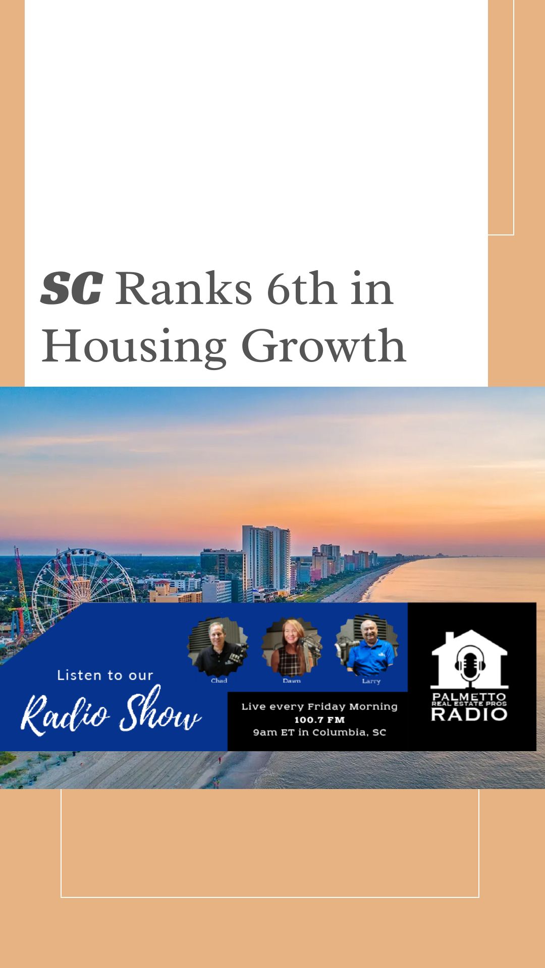 South Carolina Home Construction Ranks 6th Nationwide