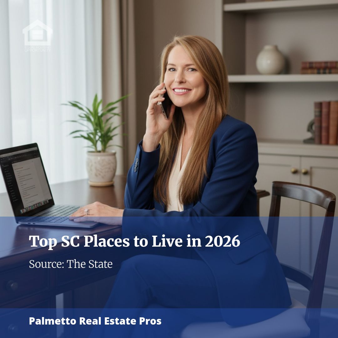 These are the best places to live in SC in 2026. Charleston and Greenville aren’t even among the top spots