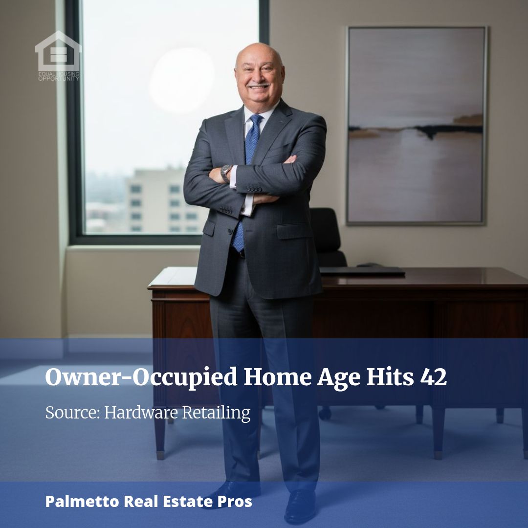 Median Age of Owner-Occupied Homes Hits 42 Years, Revealing Regional Divide