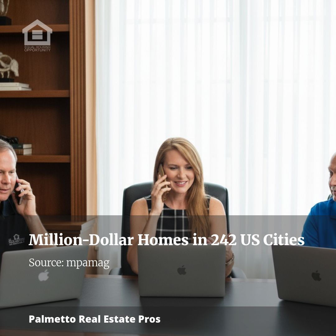 Million-dollar starter homes now span 242 US cities