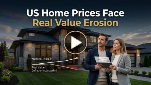US Home Prices Face Real Value Erosion