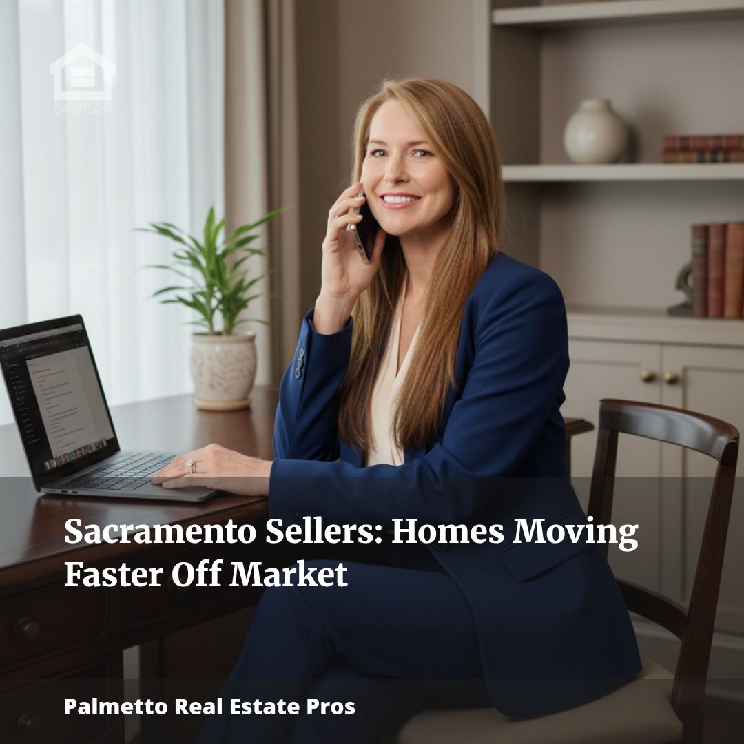 Sacramento Sellers: Homes Moving Faster Off Market